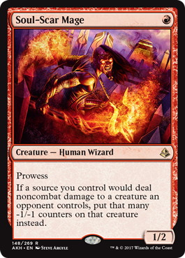 【ENG】《損魂魔道士/Soul-Scar Mage》[AKH]