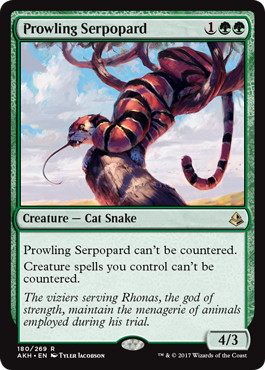 【ENG】《うろつく蛇豹/Prowling Serpopard》[AKH]