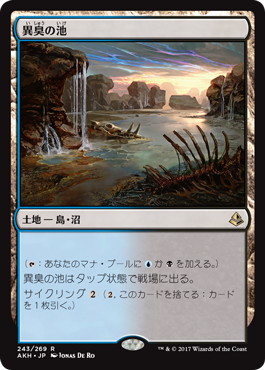 【JPN】《異臭の池/Fetid Pools》[AKH]