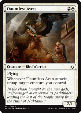 【ENG】【Foil】《不屈のエイヴン/Dauntless Aven》[HOU]