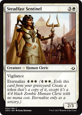 【ENG】【Foil】《不動の歩哨/Steadfast Sentinel》[HOU]