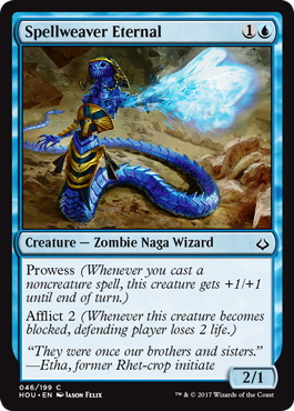 【ENG】【Foil】《呪文織りの永遠衆/Spellweaver Eternal》[HOU]