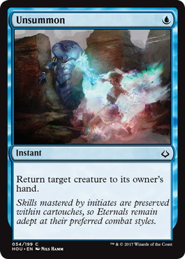 【ENG】【Foil】《送還/Unsummon》[HOU]