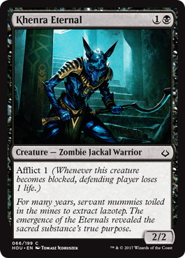 【ENG】【Foil】《ケンラの永遠衆/Khenra Eternal》[HOU]