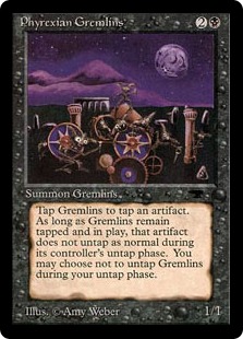 【ENG】《Phyrexian Gremlins》[ATQ]