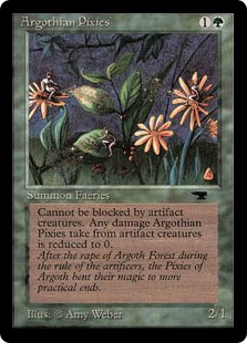 【ENG】《アルゴスのピクシー/Argothian Pixies》[ATQ]