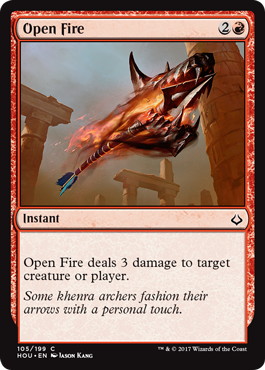 【ENG】【Foil】《発射/Open Fire》[HOU]