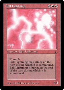 【ENG】《ボール・ライトニング/Ball Lightning》[DRK]