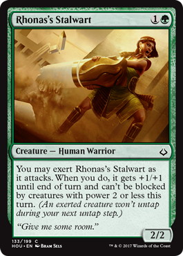 【ENG】【Foil】《ロナスの重鎮/Rhonas's Stalwart》[HOU]
