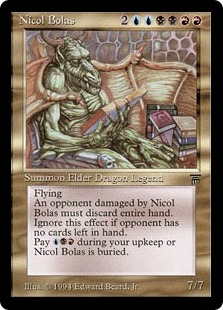 【ITA】《ニコル・ボーラス/Nicol Bolas》[LEG]