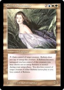 【ITA】《魂の歌姫ルビニア/Rubinia Soulsinger》[LEG]