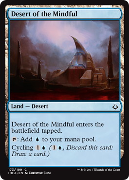 【ENG】【Foil】《周到の砂漠/Desert of the Mindful》[HOU]
