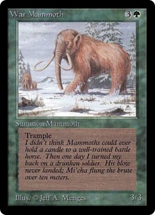 【ENG】《ウォー・マンモス/War Mammoth》[LEB]