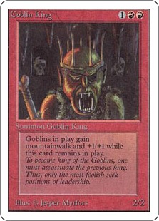 【ENG】《ゴブリンの王/Goblin King》[2ED]