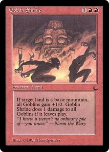 【ENG】《ゴブリンの祭殿/Goblin Shrine》[DRK]