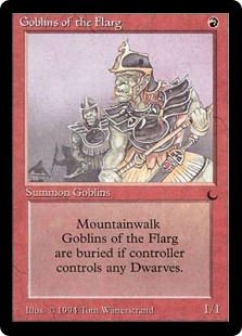 【ENG】《フラーグのゴブリン/Goblins of the Flarg》[DRK]