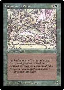 【ENG】《人喰い植物/Carnivorous Plant》[DRK]