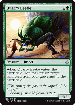 【ENG】【Foil】《採石場の甲虫/Quarry Beetle》[HOU]
