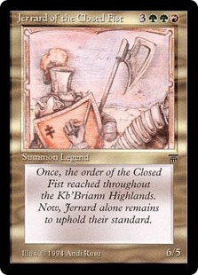 【ENG】《Jerrard of the Closed Fist》[LEG]