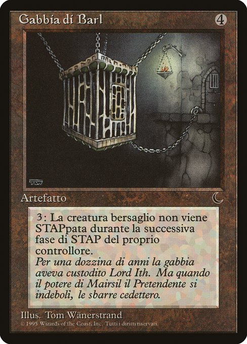 【ITA】《バールの檻/Barl's Cage》[DRK]