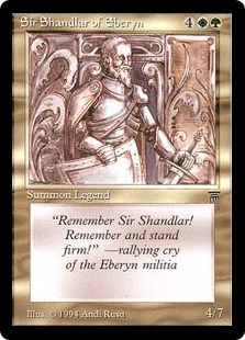 【ENG】《Sir Shandlar of Eberyn》[LEG]