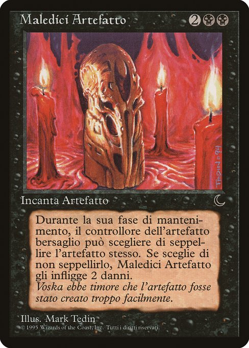 【ITA】《Curse Artifact》[DRK]