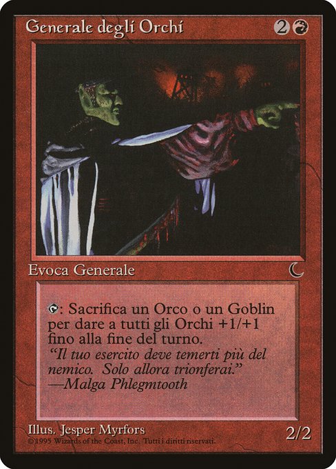 【ITA】《Orc General》[DRK]