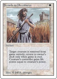 【ENG】《剣を鍬に/Swords to Plowshares》[2ED]
