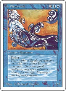 【ENG】《大気の精霊/Air Elemental》[2ED]