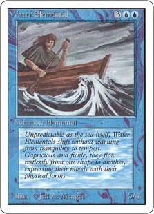 【ENG】《水の精霊/Water Elemental》[2ED]