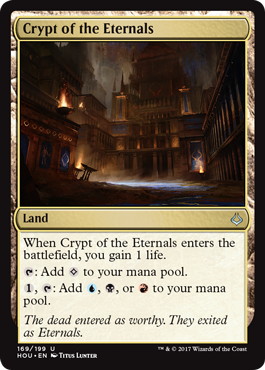 【ENG】【Foil】《永遠衆の墓所/Crypt of the Eternals》[HOU]