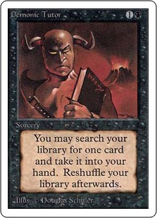 【ENG】《悪魔の教示者/Demonic Tutor》[2ED]