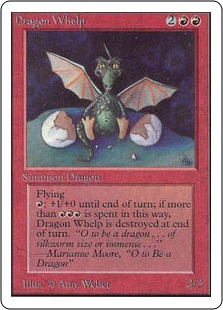 【ENG】《チビ・ドラゴン/Dragon Whelp》[2ED]