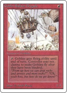 【ENG】《ゴブリン気球部隊/Goblin Balloon Brigade》[2ED]