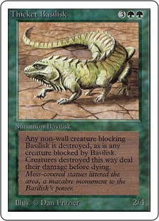 【ENG】《茂みのバジリスク/Thicket Basilisk》[2ED]
