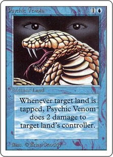【ENG】《地の毒/Psychic Venom》[2ED]