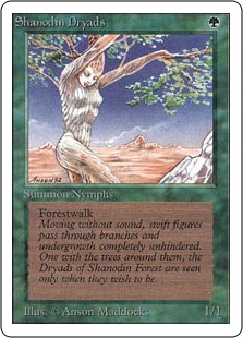 【ENG】《シャノーディンのドライアド/Shanodin Dryads》[2ED]