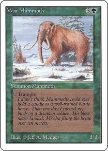 【ENG】《ウォー・マンモス/War Mammoth》[2ED]