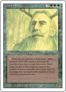 【ENG】《大地のしもべ/Gaea's Liege》[3ED]