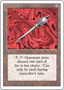 【ENG】《破裂の王笏/Disrupting Scepter》[3ED]