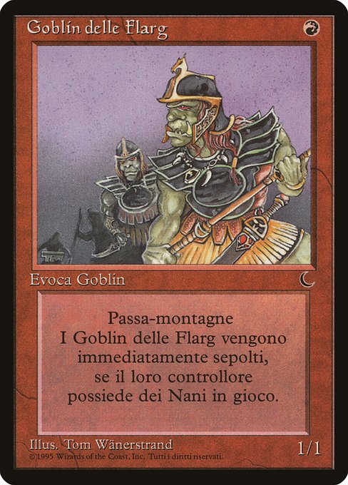 【ITA】《フラーグのゴブリン/Goblins of the Flarg》[DRK]