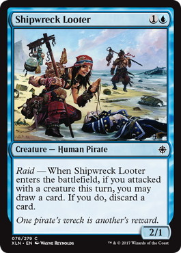 【ENG】【Foil】《難破船あさり/Shipwreck Looter》[XLN]
