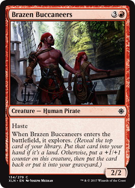 【ENG】【Foil】《鉄面連合の海賊/Brazen Buccaneers》[XLN]