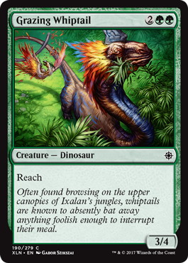 【ENG】【Foil】《葉を食む鞭尾/Grazing Whiptail》[XLN]