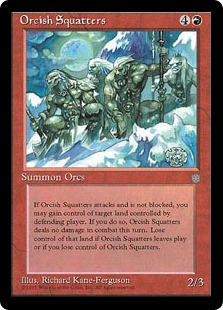 【ENG】《居座りオーク/Orcish Squatters》[ICE]