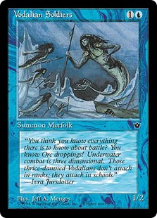 【ENG】《ヴォーデイリアの兵士/Vodalian Soldiers》Illust.Jeff A. Menges[FEM]