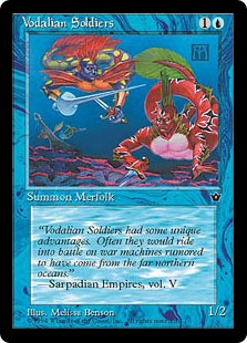 【ENG】《ヴォーデイリアの兵士/Vodalian Soldiers》Illust.Melissa Benson[FEM]