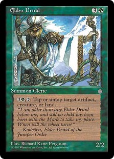 【ENG】《上座ドルイド/Elder Druid》[ICE]