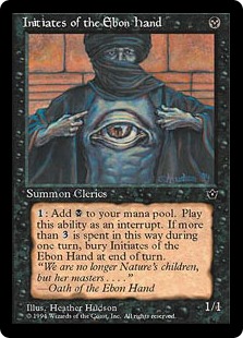 【ENG】《漆黒の手の信徒/Initiates of the Ebon Hand》Illust.Heather Hudson[FEM]