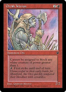 【ENG】《Orcish Veteran》Illust.Quinton Hoover[FEM]